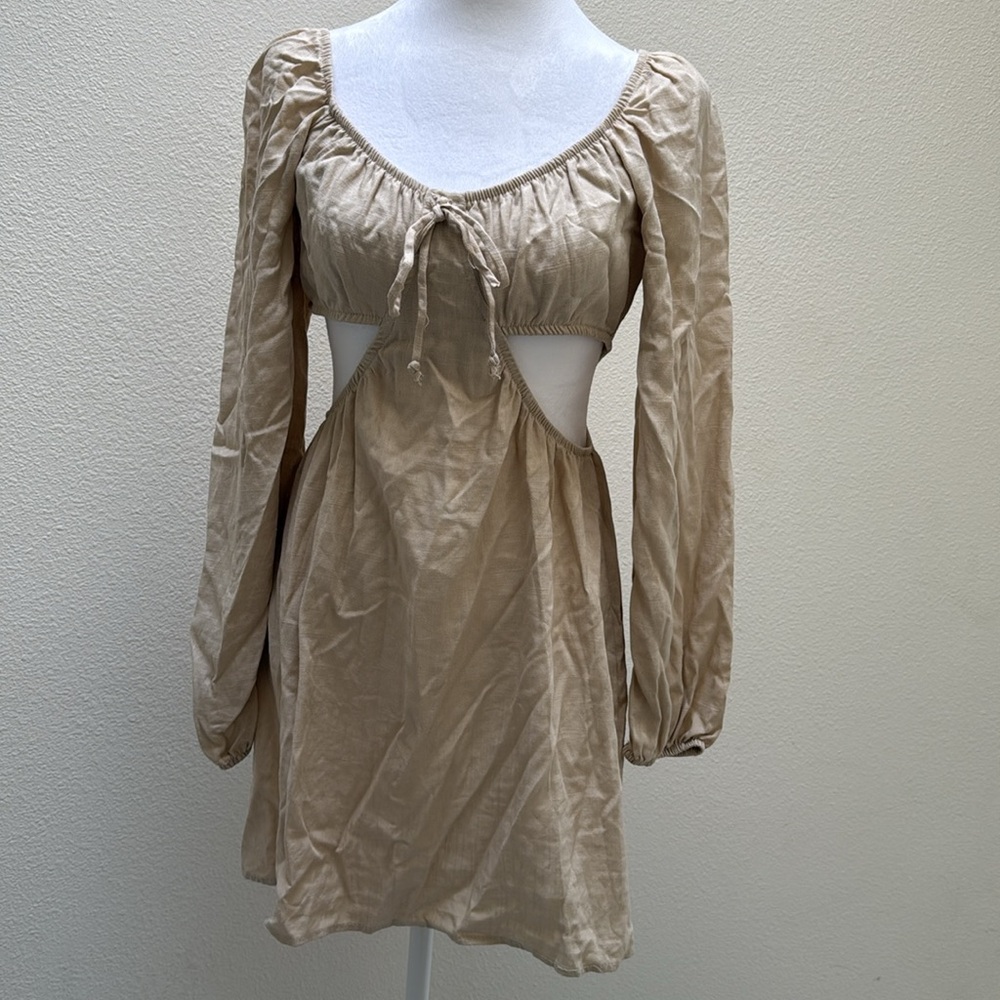 Wild Fable Light Tan Dress